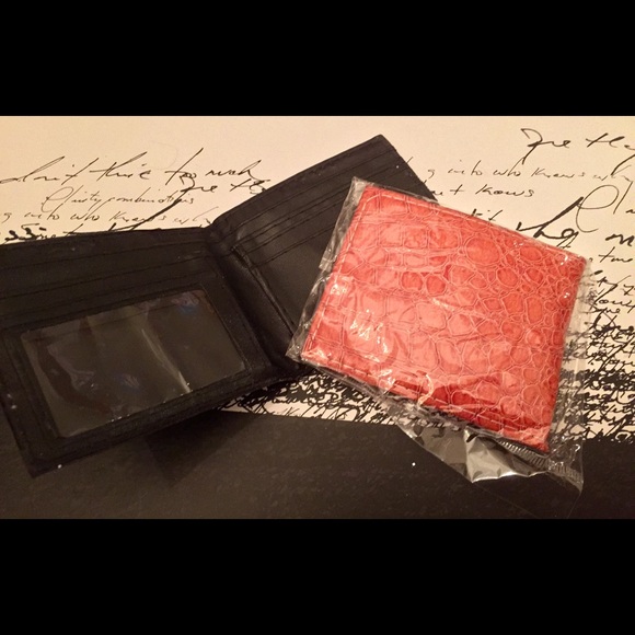 Vintage Men’s FAUX Crocodile Skin Pattern Wallet - Picture 6 of 14